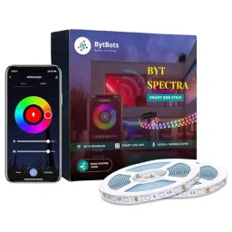BytBots 10 m Wi-Fi Smart LED Light Strip with Music Sync, RGB Dimmable App & Voice Controlled-9