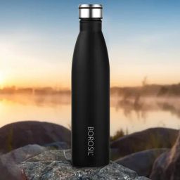 ?Borosil Water Bottle with Single Wall & Leakproof (Black, ?900 ml)-47