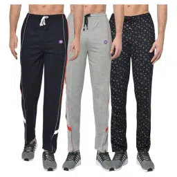 Vimal Jonney Multicolor Regular Fit Trackpants - Pack of 3-image-27