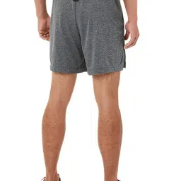 Asics Heathered Grey Mid Rise Shorts-image-32
