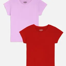 Kidsville Printed Tshirt For Kids Girls-image-72