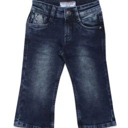 U.S. Polo Assn. Kids Dark Blue Solid Jeans-image-94