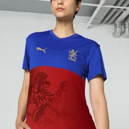Puma Blue & Red Printed Sports T-Shirt-picture-29