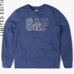 GAP Boys Blue Embroidered Sweatshirt-image-1