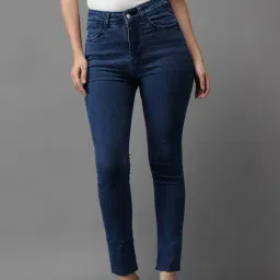 showoffff SHOWOFF Clean Look Blue Skinny Fit Jeans-picture-2
