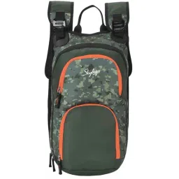 Skybags 10 Ltrs Green Medium Backpack-7