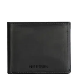 Tommy Hilfiger Black Casual Leather Bi-Fold Wallet for Men-picture-35