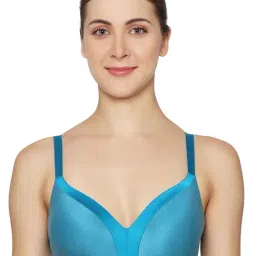 Triumph Blue Full Coverage T-Shirt Bra-image-81