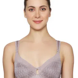 Triumph Grey Half Coverage Minimizer Bra-image-19