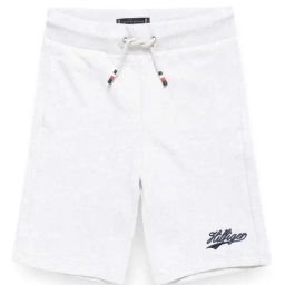 Tommy Hilfiger Light Grey Graphic Regular Fit Shorts-image-34