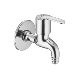 Jabra Nozzle Bib Cock Aqua Series Brass Chrome Finish Wall Mount Silver-image-89