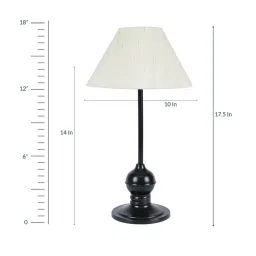 Tucasa NTU-42 B-22 Table Lamp with Metal base (Beige) image 2
