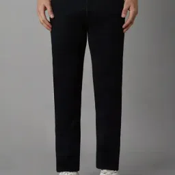 Louis Philippe Black Cotton Slim Fit Jeans-picture-49