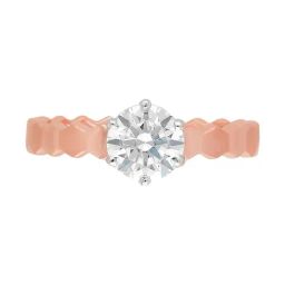 Malabar Gold and Diamonds 18k (750) BIS Hallmark Rose Gold Ring for Women-image-61