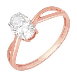 Malabar Gold and Diamonds 18k (750) BIS Hallmark Rose Gold Ring for Women-image-77