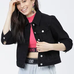 Tokyo Talkies Women Denim Jacket-22