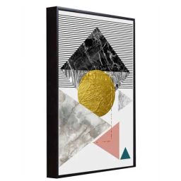 Art Street Multi Canvas Architectural Aesthetics Abstract Geometric Wall Art - Set of 2 image 4