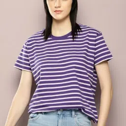 Dillinger Blue Stripes T-Shirt-image-74