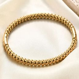 DIVASTRI Women Gold-Plated Kada Bracelet-image-52