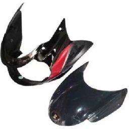 ULTRA Headlight Visor for Discover Black & Red UF214A-36