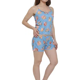 GuSo Shopee Women Purple Net Baby Dolls-image-85