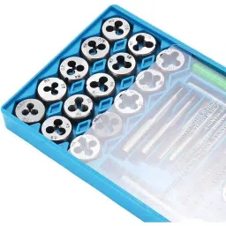 FLAMINGO ENTERPRISE Tap and Die Set Single Sided M3 to M12 Range, FM-589 (Set of 40 Pcs) image 4