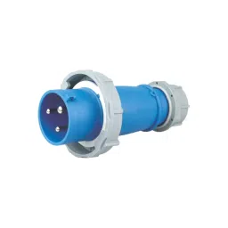 JIGO 3 Pin Industrial Plug 32 A Current and 220-250 V Voltage, JG-0232 (Pack of 10)-82