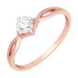 Malabar Gold and Diamonds 18k (750) BIS Hallmark Rose Gold Ring for Women-image-67