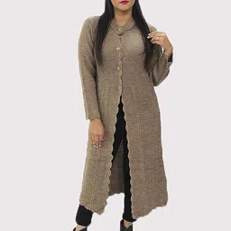 HAUTEMODA Women Woollen Cardigan-image-55