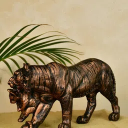 SOWPEACE Brown Tiger Figurine Showpiece-image-53