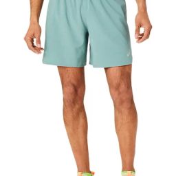 Asics Green Regular Fit Sports Shorts-picture-42