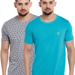 VIMAL JONNEY Men Pack of 2 T-shirts-image-65
