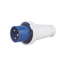 JIGO 3 Pin Industrial Plug 125 A Current and 220-250 V Voltage, JG-043 (Pack of 2)-77