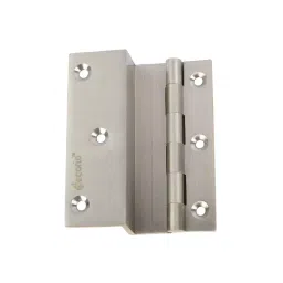 Decorio L Hinge Brass 76.2 x 12.7 x 38.1 mm Size & 19 mm Hinge Thickness, 3100407.05-5