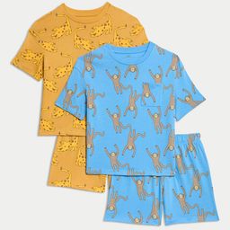 Marks & Spencer Boys Animal Printed Night suit-image-27