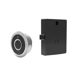 Jal Bath Fittings F050 Black Fingerprint Smart Cabinet Lock-22