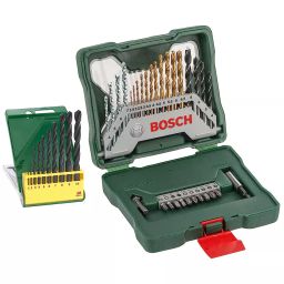 Bosch X30Ti Drill Bit and Driver Bit Set of 30 pcs & HSS-R Metal Drill Bit Set of 10 pcs Combo-39