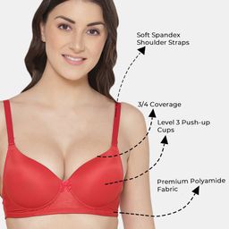 Tweens Pack Of 2 Push-Up Bra All Day Comfort With Medium Coverage Heavily Padded image 5