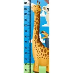 WENS Giraffe Ride Height Chart Wall Decal Growth Chart- Blue-image-21