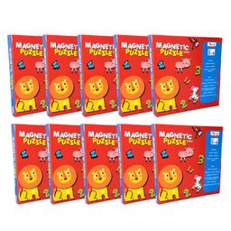 CocoMoco Kids Magnetic Puzzle multicolour - 60+ Pieces-image-9