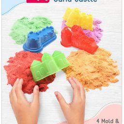 Babyhug DIY Sand Castle Playset - Multicolour-11