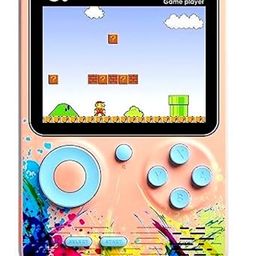 TMG Handheld Game Video Game Console 500 Retro Games Support Connecting TV Game for Kids Boys,Christmas and Birthday Gifts (Cream)-13