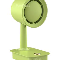 FunBlast 3 Speed Adjustable Foldable Mini Hand Fan Pack of 1 Green-25