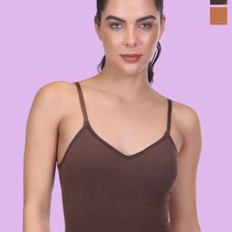 Amour Secret Pack Of 2 Lightly Padded Sports Camisoles-image-64