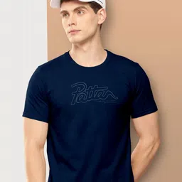 INVICTUS Men Typography Printed Regular Fit Round Neck Cotton T-shirt-image-48