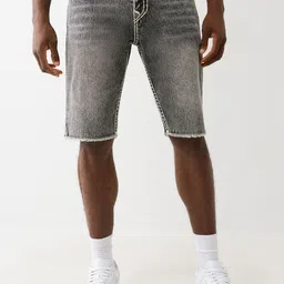 True Religion Men Washed Denim Shorts Technology-image-97
