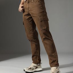 FCUK Men Relaxed Fit Mid-Rise Jeans-picture-6