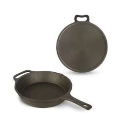 The Indus Valley Black Cast Iron Cookware Set-46