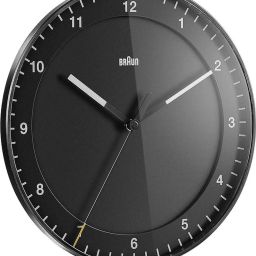 Braun Black Digital Wall Clock With Indoor Temperature, Date & Day image 3