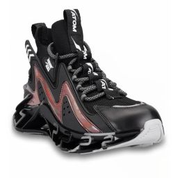 Atom Men's Spring Edge Alpha 2 Black Running Shoes image 3